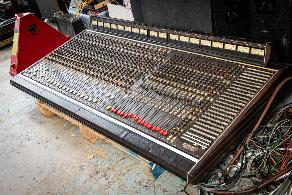 1980s Soundcraft 24 Channel Mixing Desk SISTERS OF MERCY SHED SEVEN