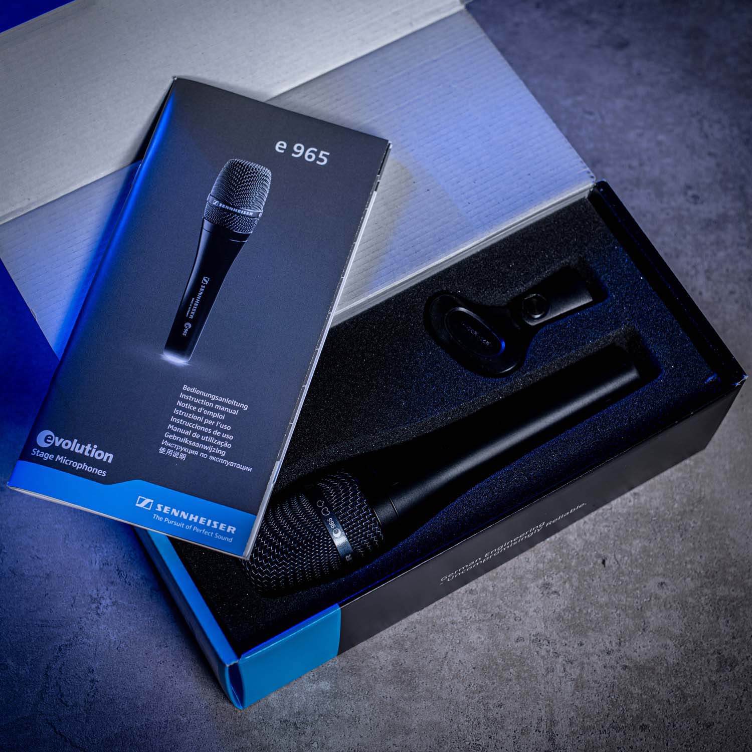 2003 - Present Sennheiser e965 Handheld Cardioid Dynamic Vocal Microphone