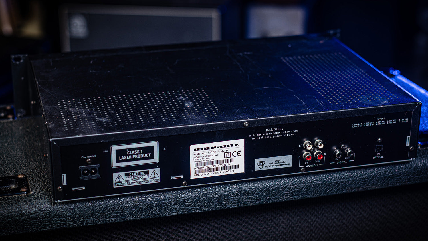 1990s Marantz CDR770 CD Recorder Rack Mount