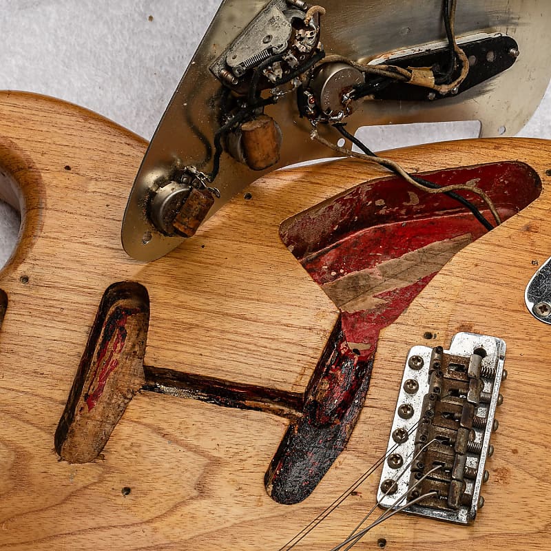 Fender Stratocaster 2 Pickup Prototype Thumbs Carllile 1955 - Natural