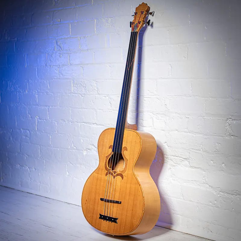 Zemaitis Acoustic Bass RARE SPECIAL ORDER, 1977 - Natural , David gilmour , Mike oldfield style