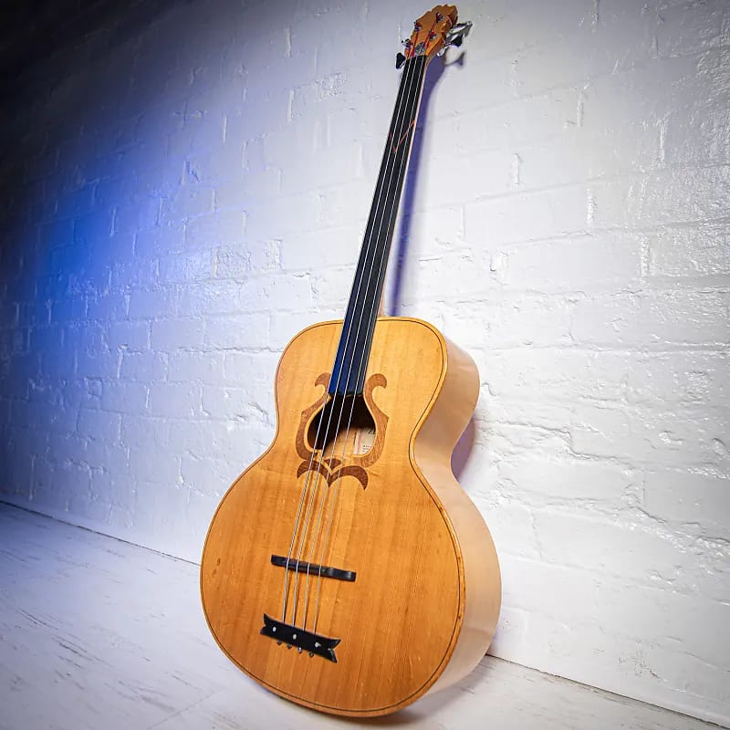 Zemaitis Acoustic Bass RARE SPECIAL ORDER, 1977 - Natural , David gilmour , Mike oldfield style