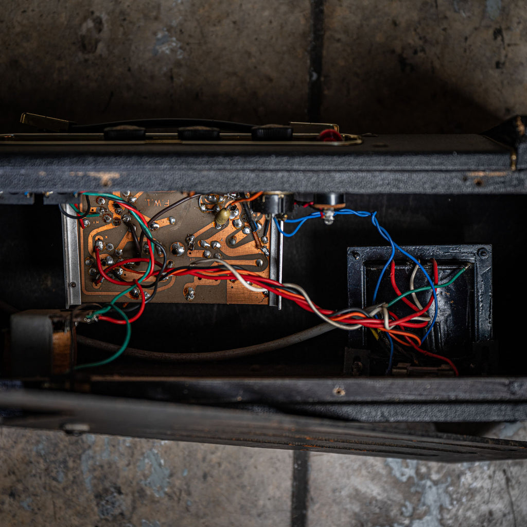 Selmer Futurama Bassist Piggyback head & cabinet Black 1963