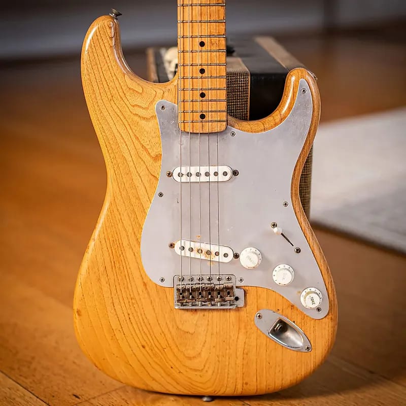 Fender Stratocaster 2 Pickup Prototype Thumbs Carllile 1955 - Natural