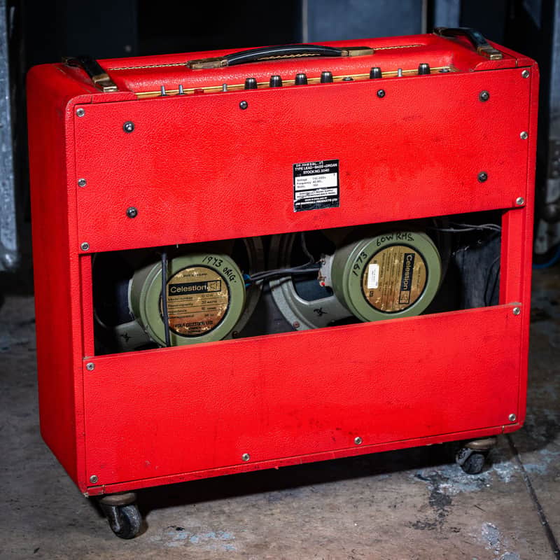 Marshall Artiste Combo Red 1973