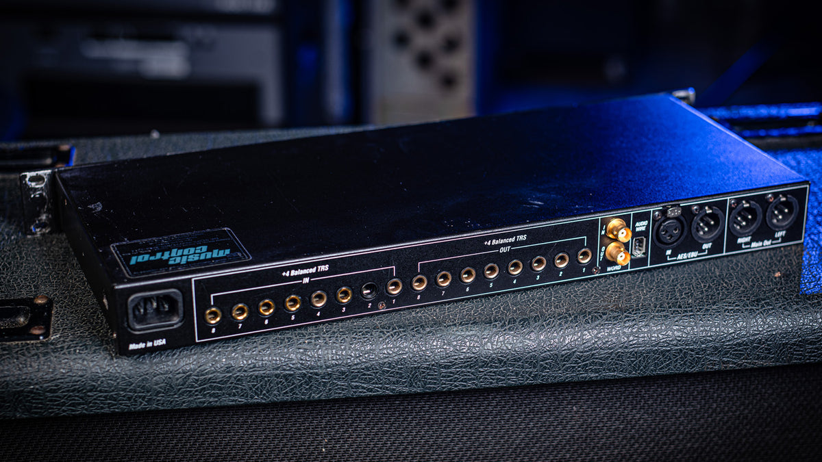 4 Input Audio Interface Rackmount 1990s MOTU 1224 Audiowire quality rackmount audio Interface – Hanks