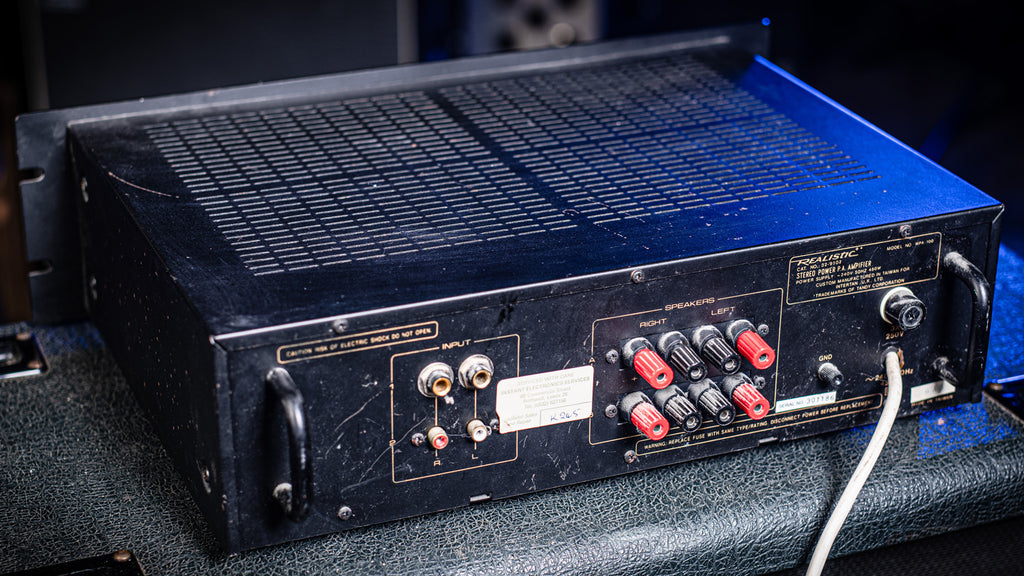 1990s Realistic MPA-100 PA Amplifier