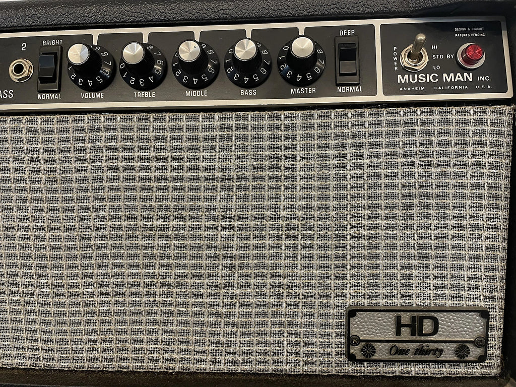 1977 Music Man D130 Head ex 10CC Strawberry Studios HD130 Head ex 10CC Strawberry Studios
