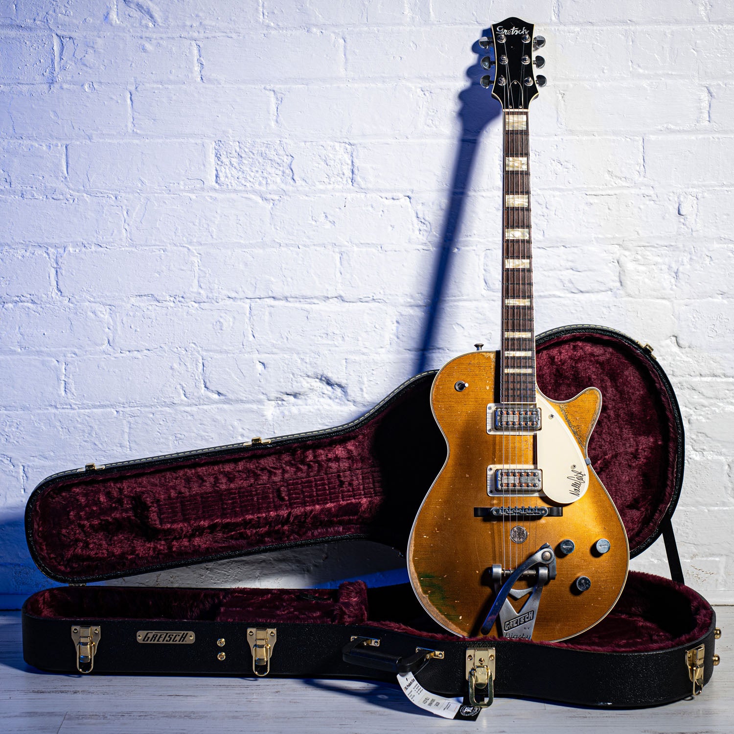 Gretsch Custom Shop Stephen Stern Duo Jet Ex Nalle Colt 2000s - Aged Gold