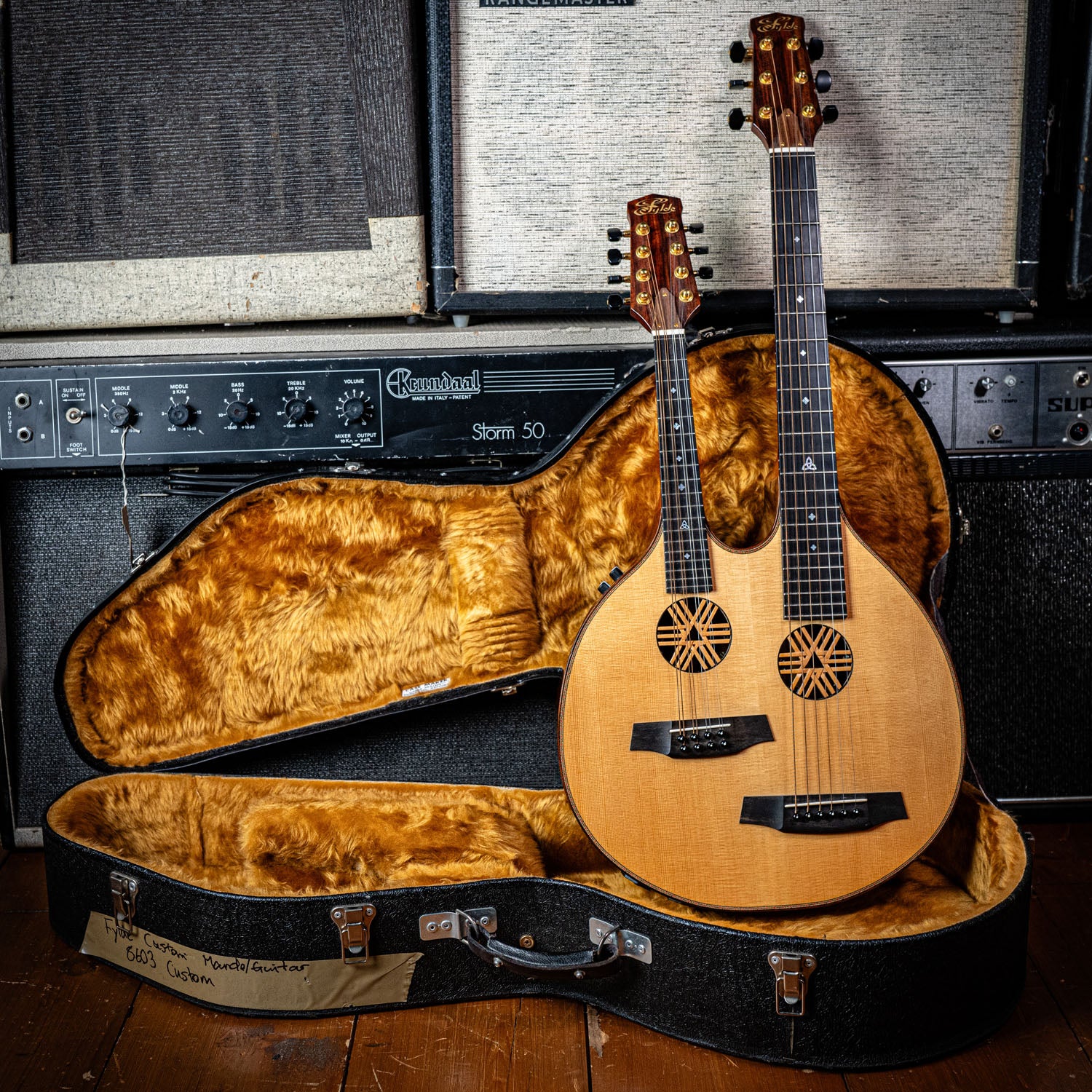 Fylde DOUBLE NECK 8603 – MANDOLIN / 6 STRING GUITAR Natural 2000