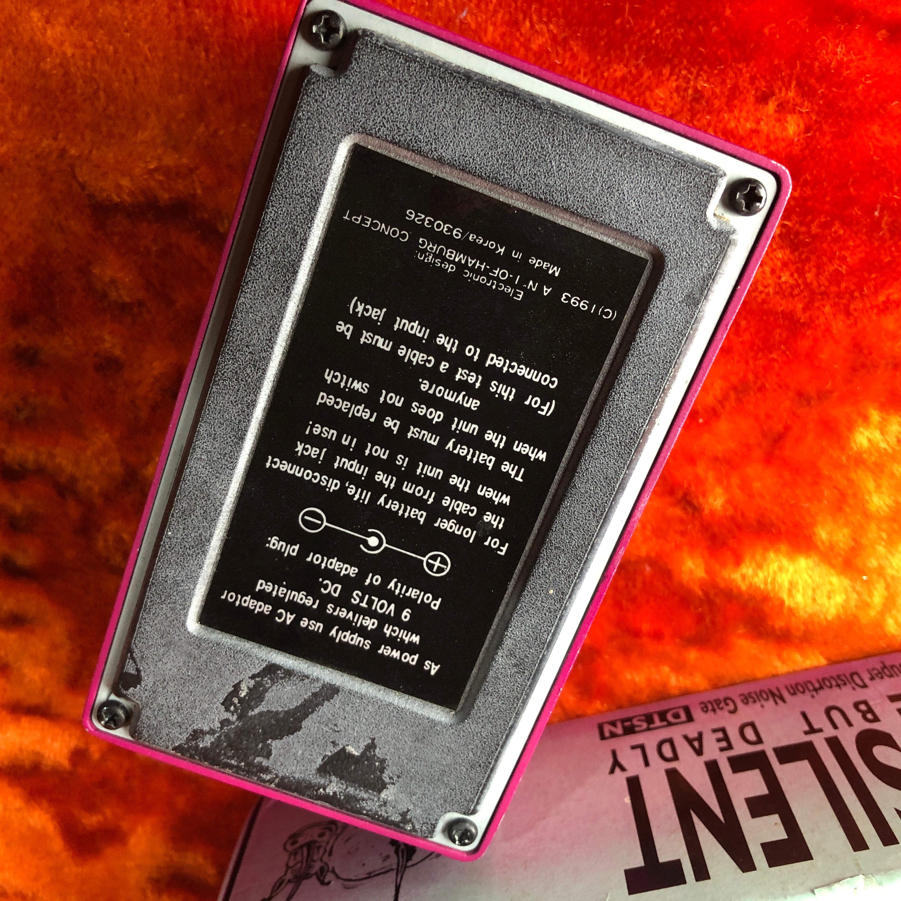 1990s Nobels Rhino Rampage Super Distortion Noise Gate DTS-N