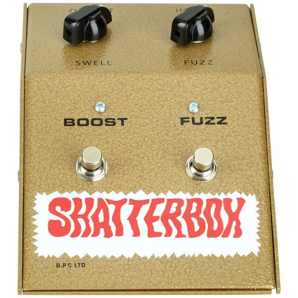 British Pedal Company Shatterbox Fuzz MARC BOLAN T-REX