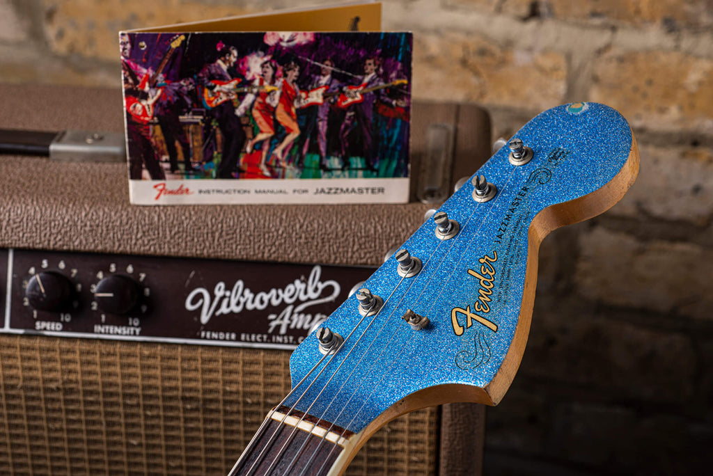 Fender Jazzmaster 1965 - Rare Original Blue Sparkle Ec Mick Ralphs