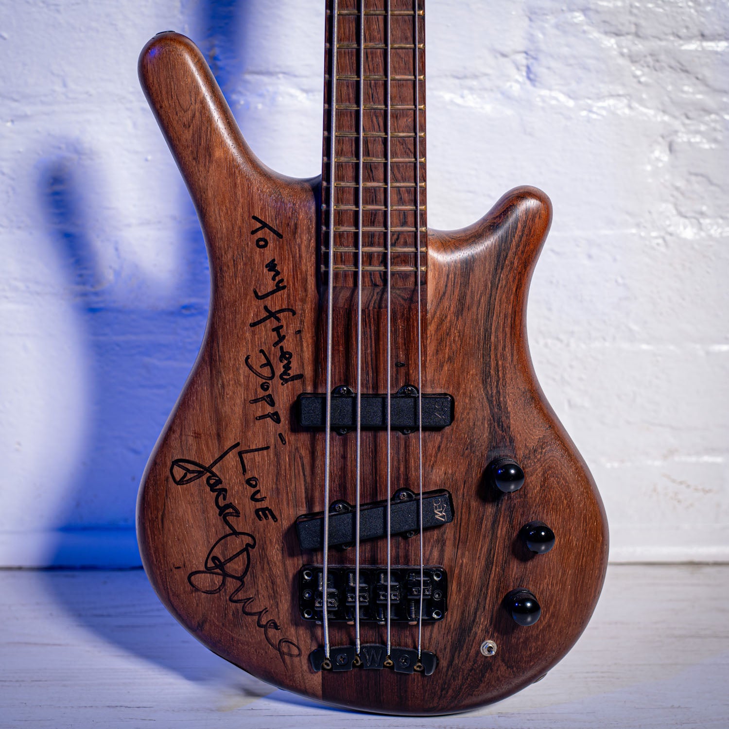 Warwick Thumb Bass Artist Model Ex Jack Bruce CREAM CLAPTON 1994 Natural