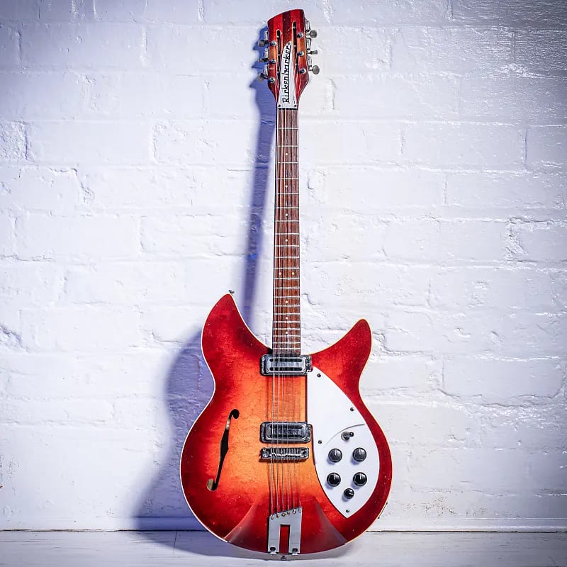 Rickenbacker 360-12 Rose Morris Model (1993) Ex Steve Howe YES 1964 - Fireglo