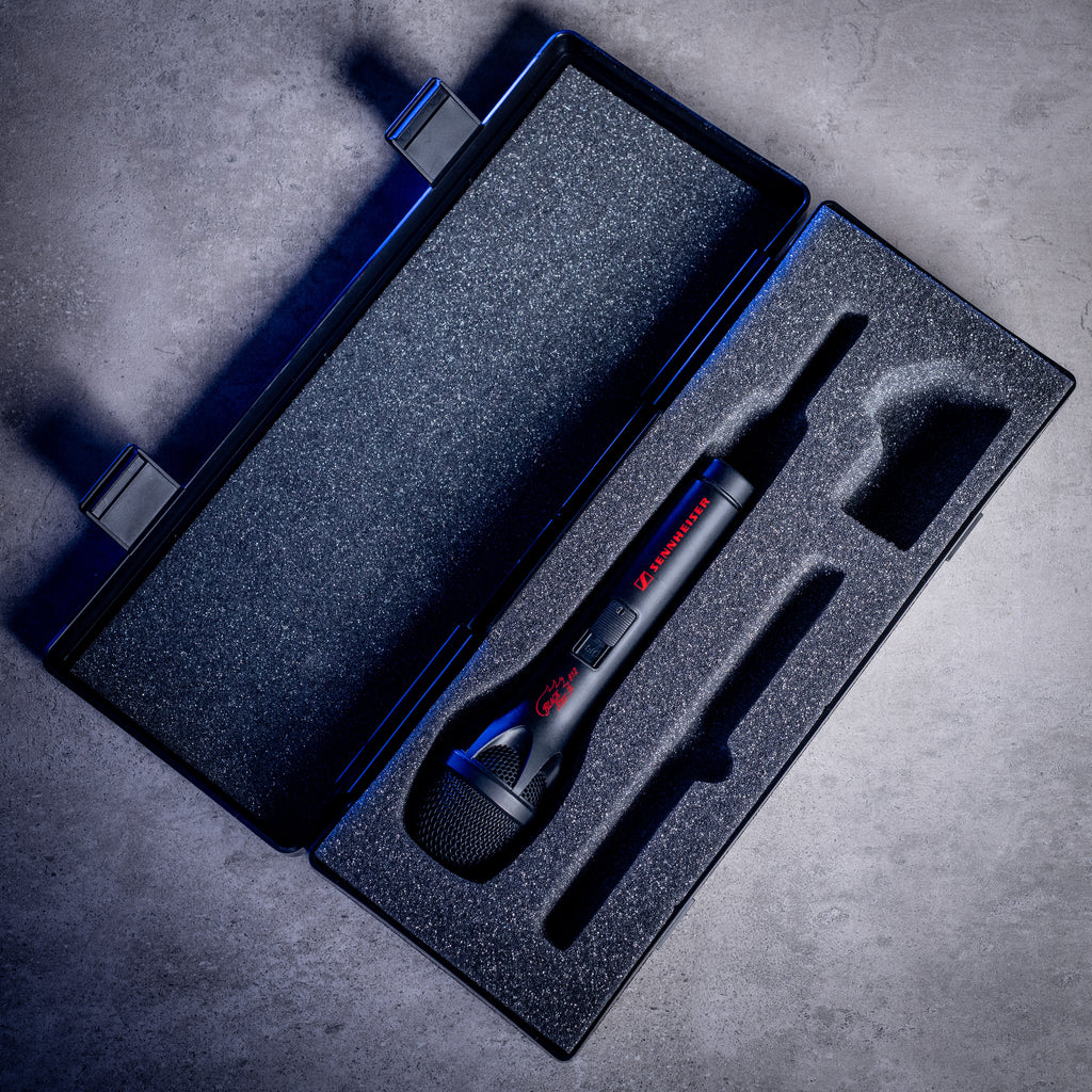 1990s Sennheiser BF812 Black Fire 812 Cardioid Dynamic Microphone