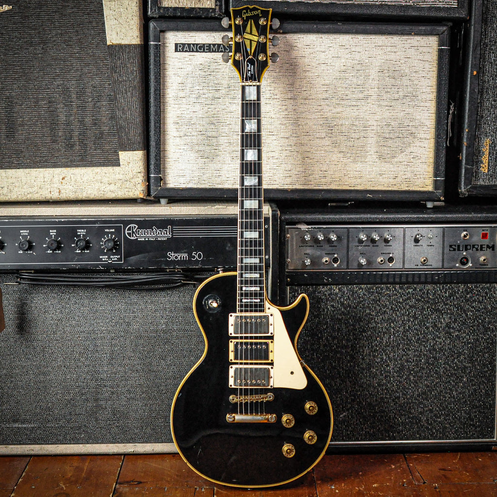 Gibson Les Paul Custom Ex Rolling Stones Ebony 1974