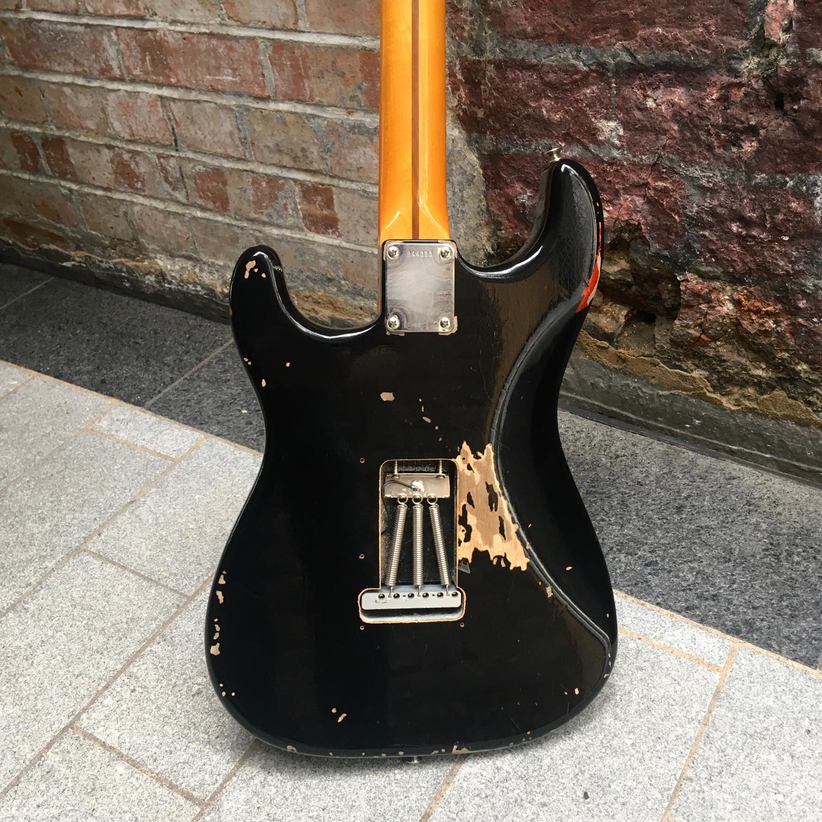 Fender Custom David Gilmour Signature Relic Stratocaster 'THE BLACK STRAT' 2008 - Black